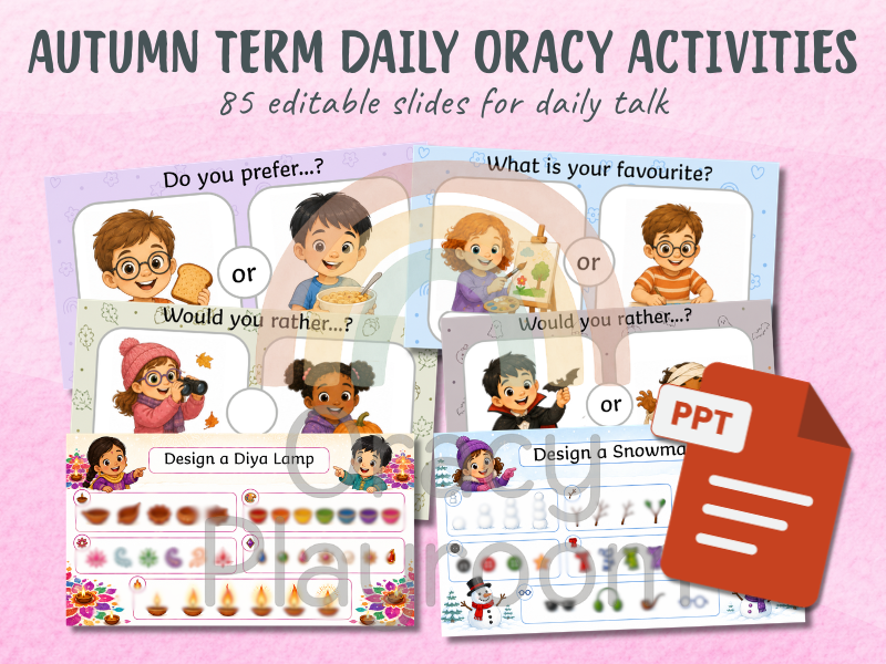 Autumn Term Daily Oracy PowerPoint