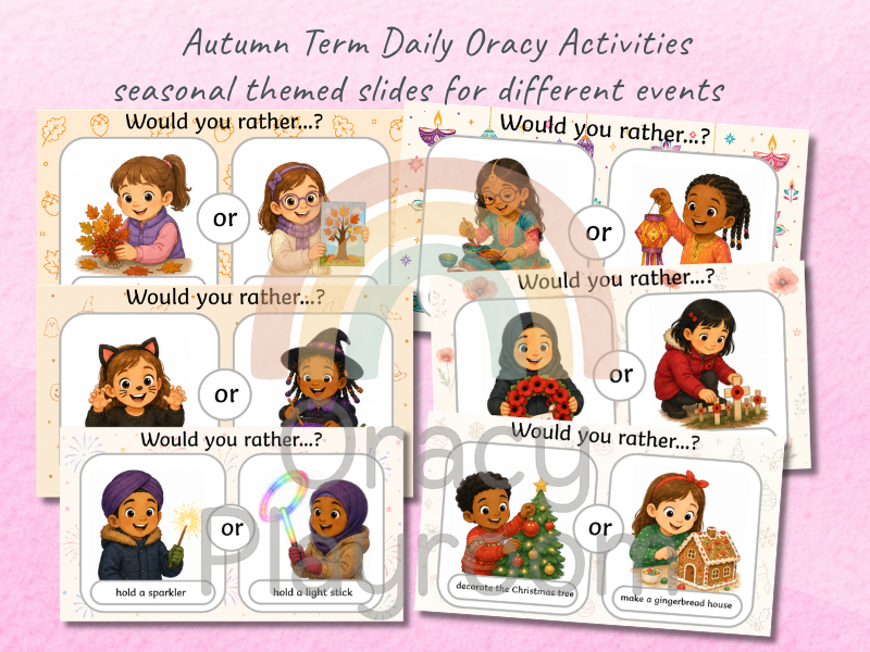 Autumn Term Daily Oracy PowerPoint
