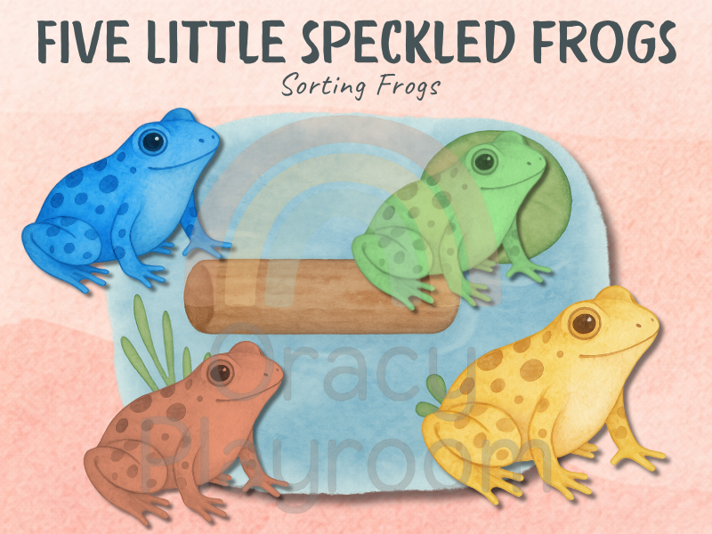 Five Little Speckled Frogs: Sorting Frogs