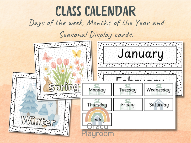 Calendar Maths & Oracy Mega Pack