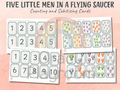 Five Little Men in a Flying Saucer: Subitising and Counting Cards
