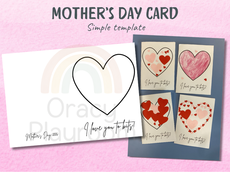 Mother's Day Card Template