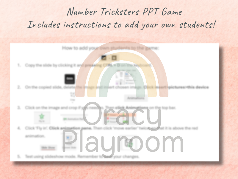 Maths Tricksters PowerPoint Game