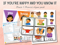 If You’re Happy and You Know It: Phase 1 Phonics Pack
