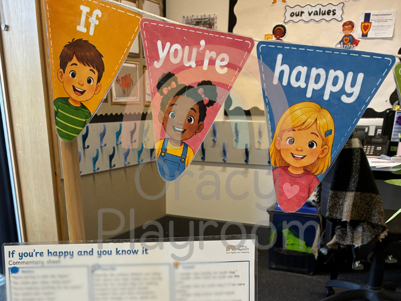 If You’re Happy and You Know It: Phase 1 Phonics Pack