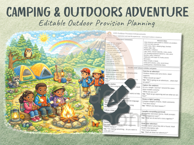 Outdoor Provision Plan: Camping & Outdoor Adventure