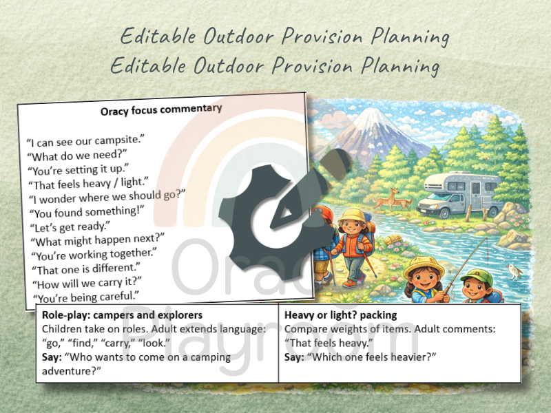 Outdoor Provision Plan: Camping & Outdoor Adventure