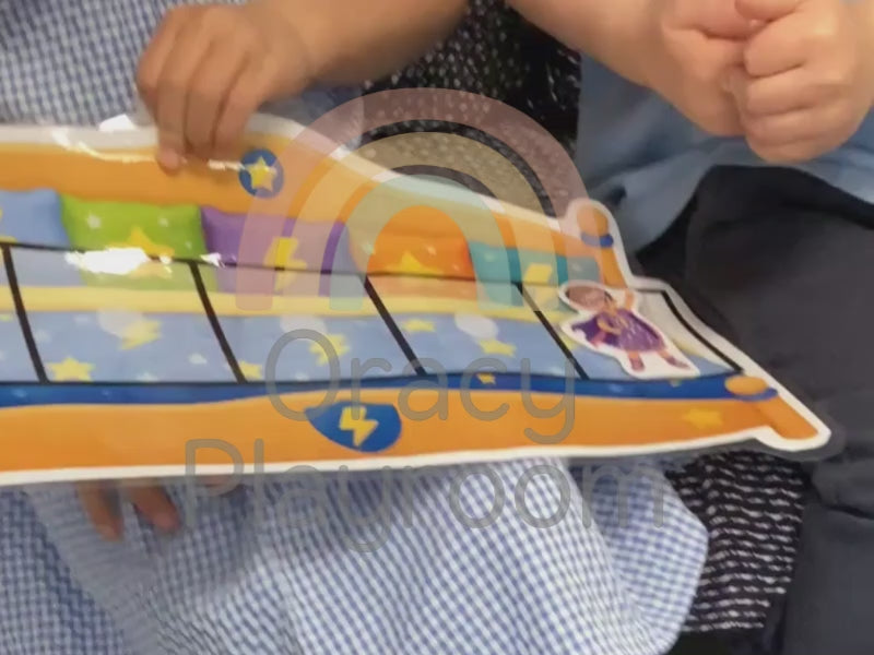 Five Little Superheroes Jumping on the Bed Complete Maths Pack
