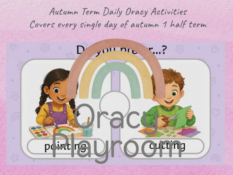 Autumn Term Daily Oracy PowerPoint
