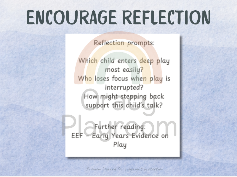 Oracy Focus Meeting Cards – EYFS