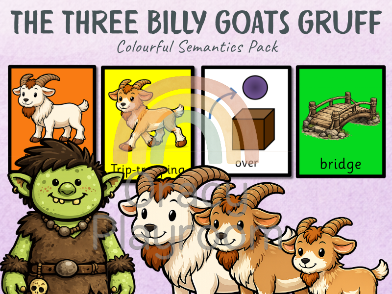 Colourful Semantics: The Three Billy Goats Gruff