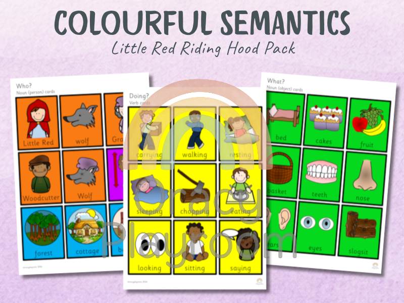 Colourful Semantics: Little Red Riding Hood