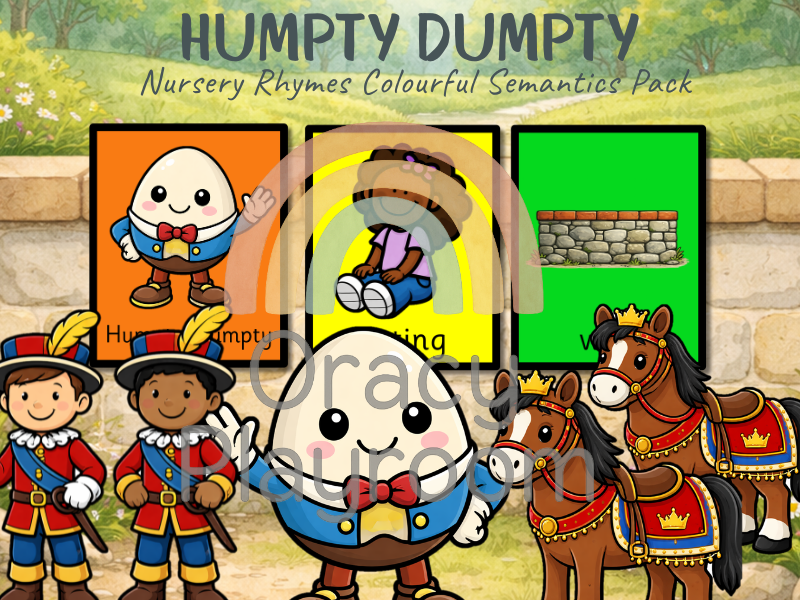 Colourful Semantics: Nursery Rhyme Pack