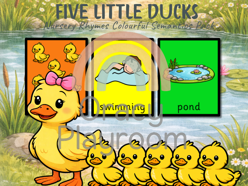 Colourful Semantics: Nursery Rhyme Pack