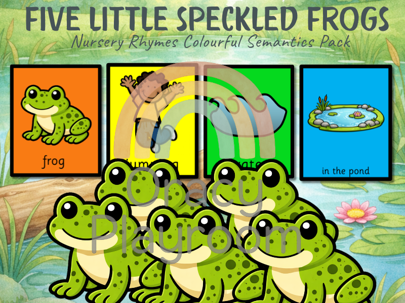 Colourful Semantics: Nursery Rhyme Pack