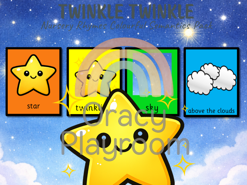 Colourful Semantics: Nursery Rhyme Pack