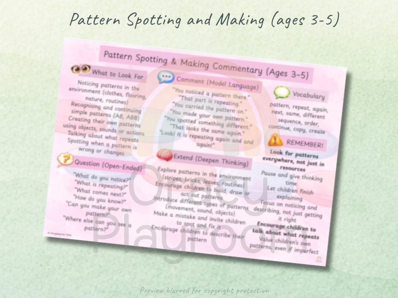 Complete Maths Talk Pack (EYFS)