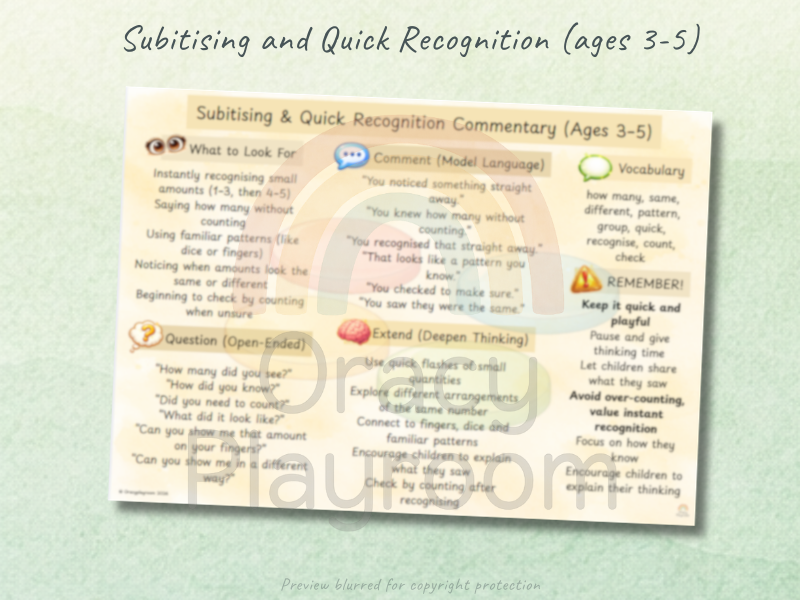 Complete Maths Talk Pack (EYFS)