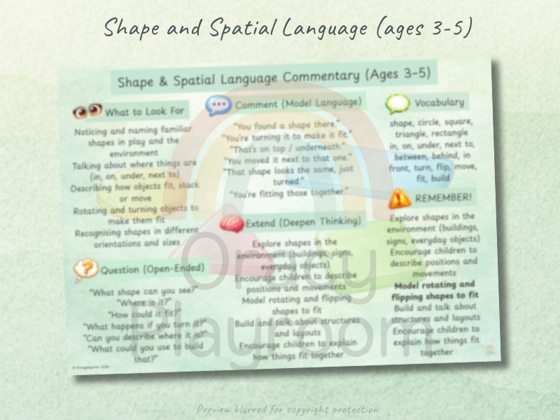 Complete Maths Talk Pack (EYFS)