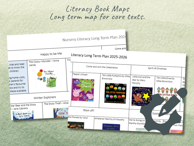 Literacy Long Term Book Maps