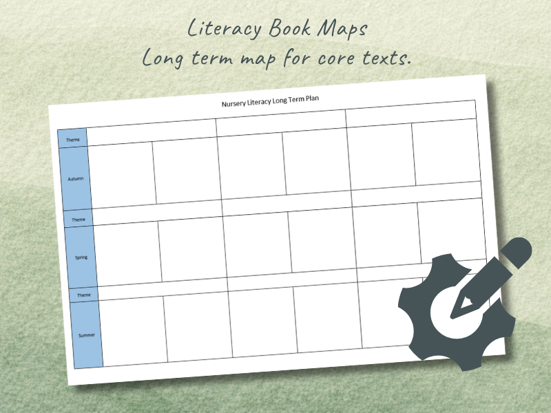 Literacy Long Term Book Maps