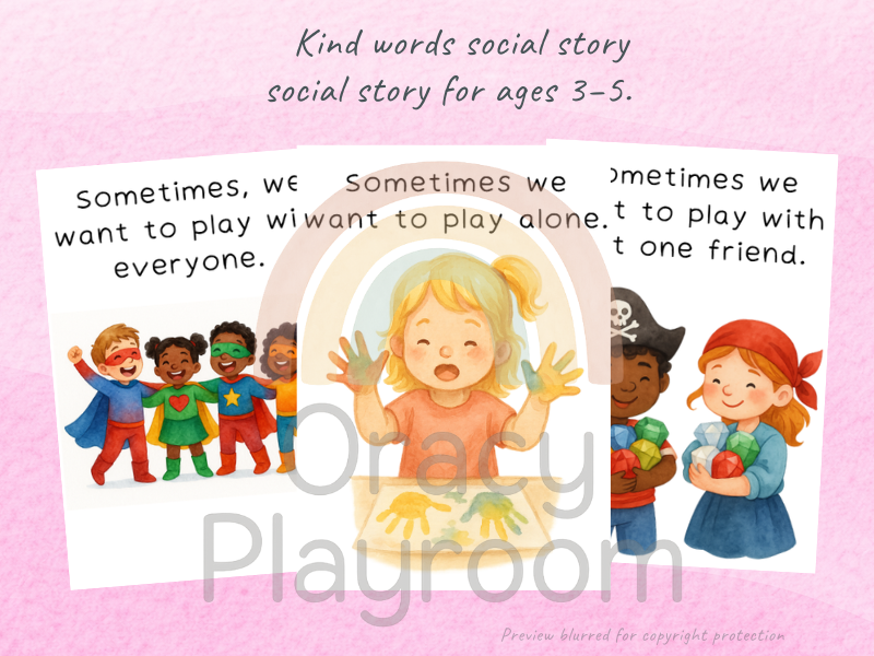 Kind Words: A Social Story
