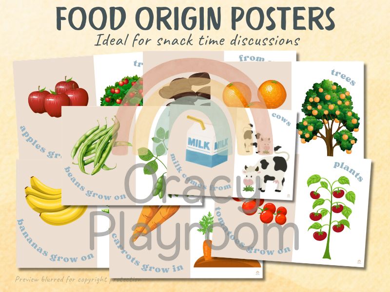 Food Origin Posters
