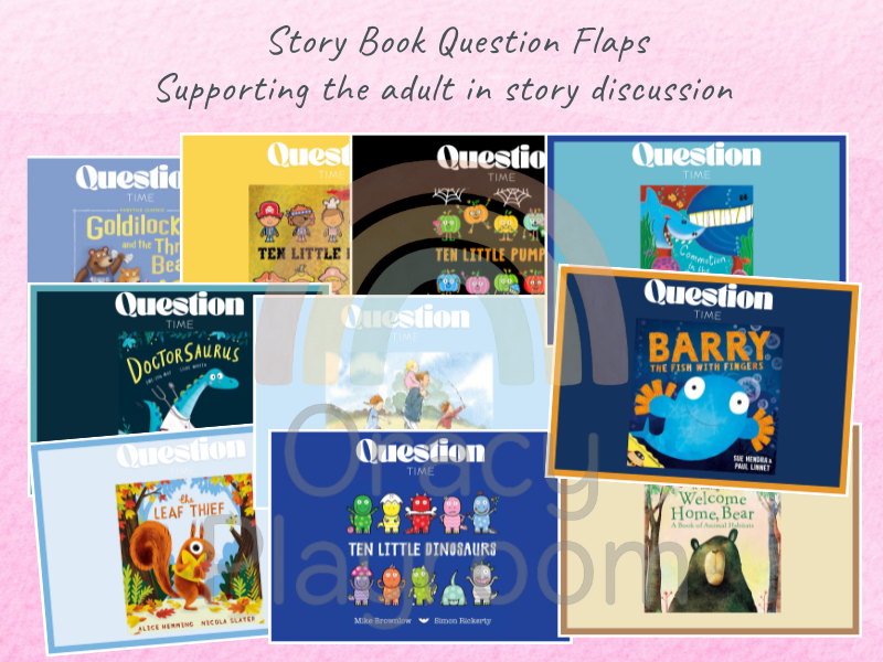 Story Book Flaps: Discussion Prompts for Story Time
