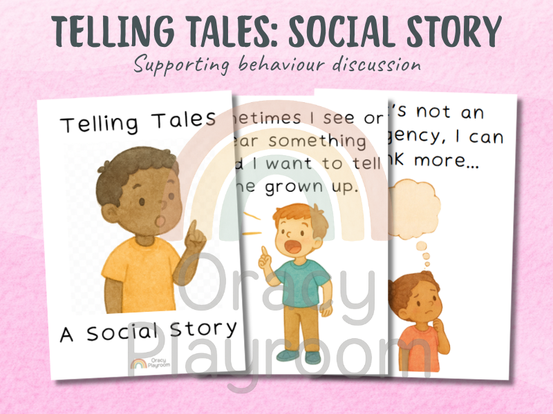 Telling Tales: Social Story – Oracy Playroom