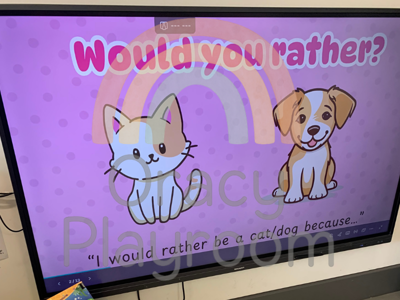 Five-Minute Oracy Chats: Editable PowerPoint