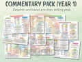 Continuous Provision Commentary Pack | Year One