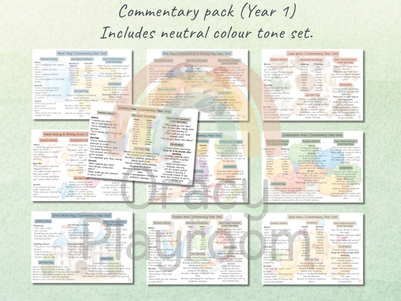 Continuous Provision Commentary Pack | Year One