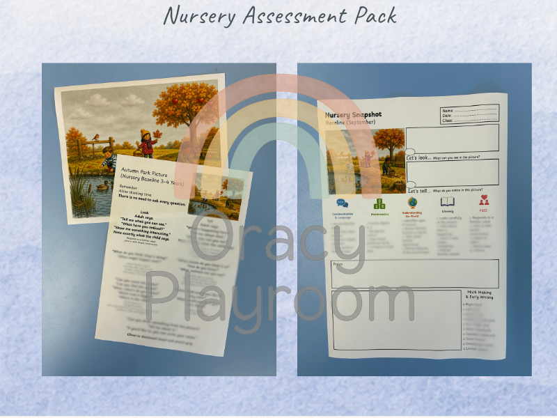 Nursery Assessment Pack