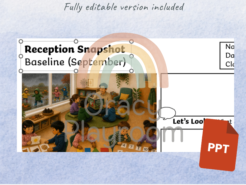 Reception Assessment Pack