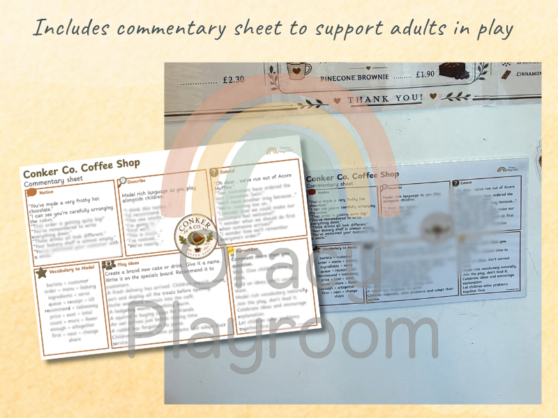 Conker & Co. Coffee Shop Role Play Pack