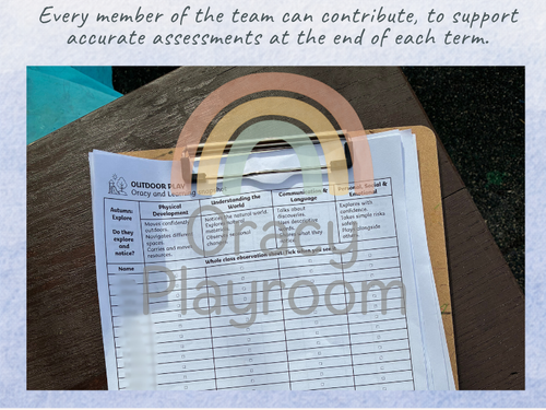 Area Assessment Trackers