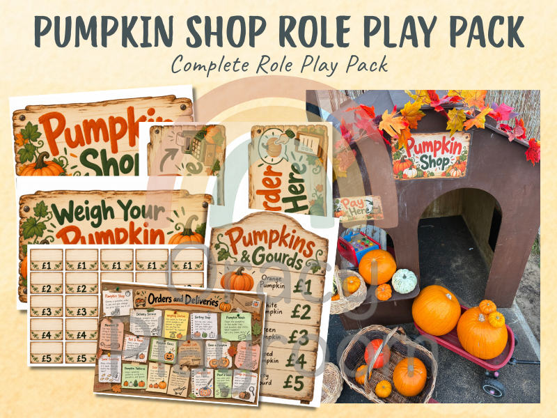 Pumpkin Shop Role Play Pack