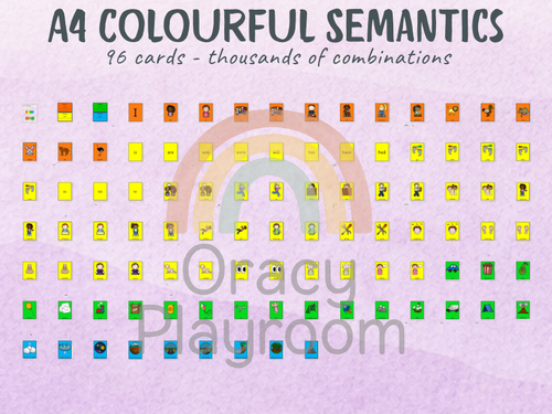 A4 Colourful Semantics