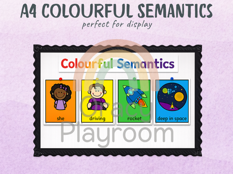 A4 Colourful Semantics
