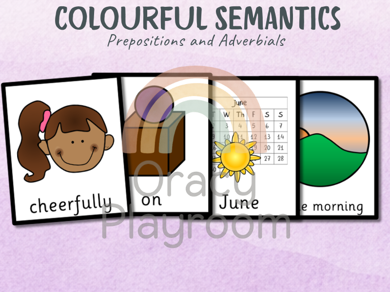 Colourful Semantics: Prepositions and Adverbials