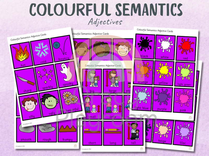 Colourful Semantics: Adverbs, Adjectives, Conjunctions and Negatives