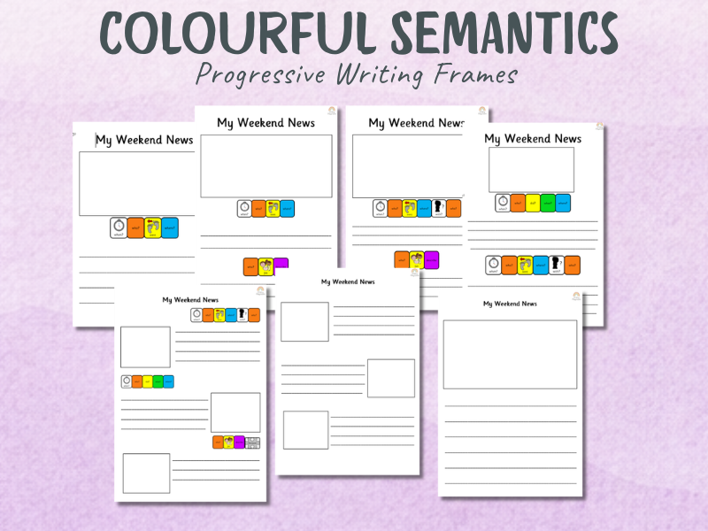 Colourful Semantics: Weekend News