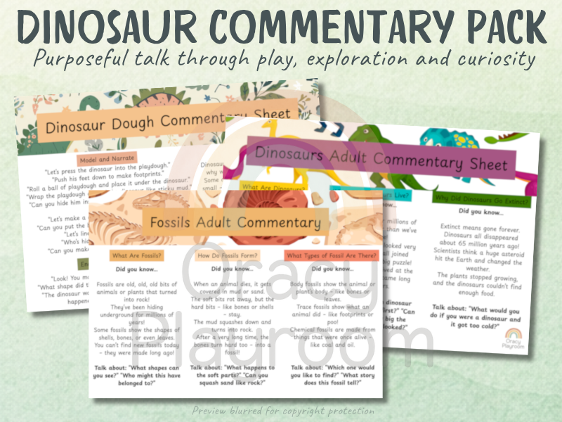 Dinosaur Commentary Pack