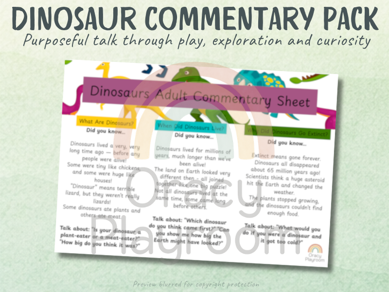 Dinosaur Commentary Pack
