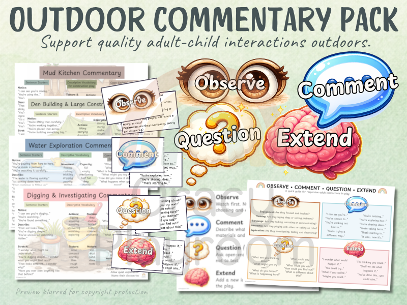 Outdoor Commentary Pack