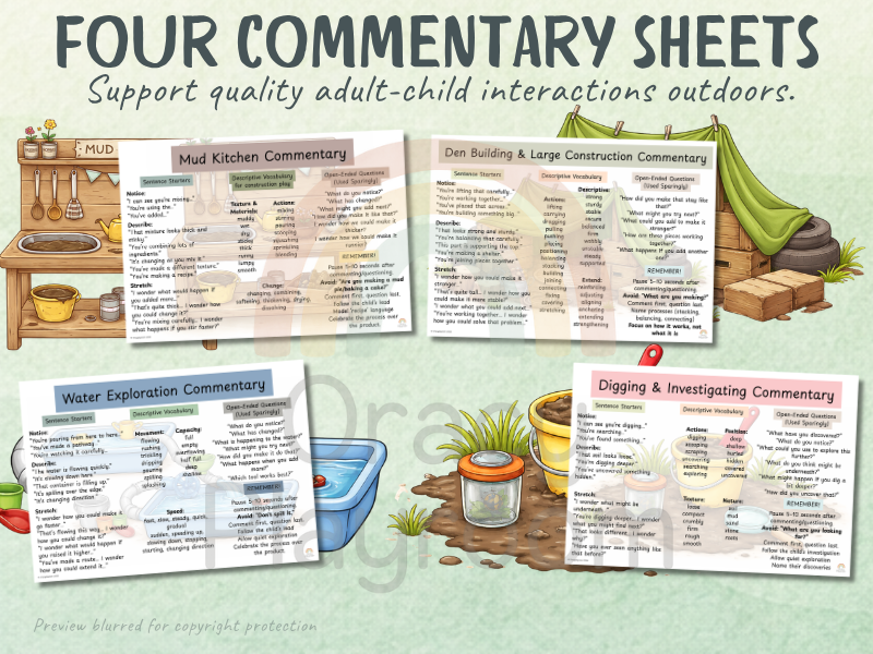 Outdoor Commentary Pack